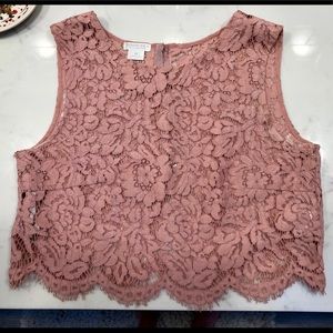Jenny Yoo Cleo Top Whipped Apricot Top